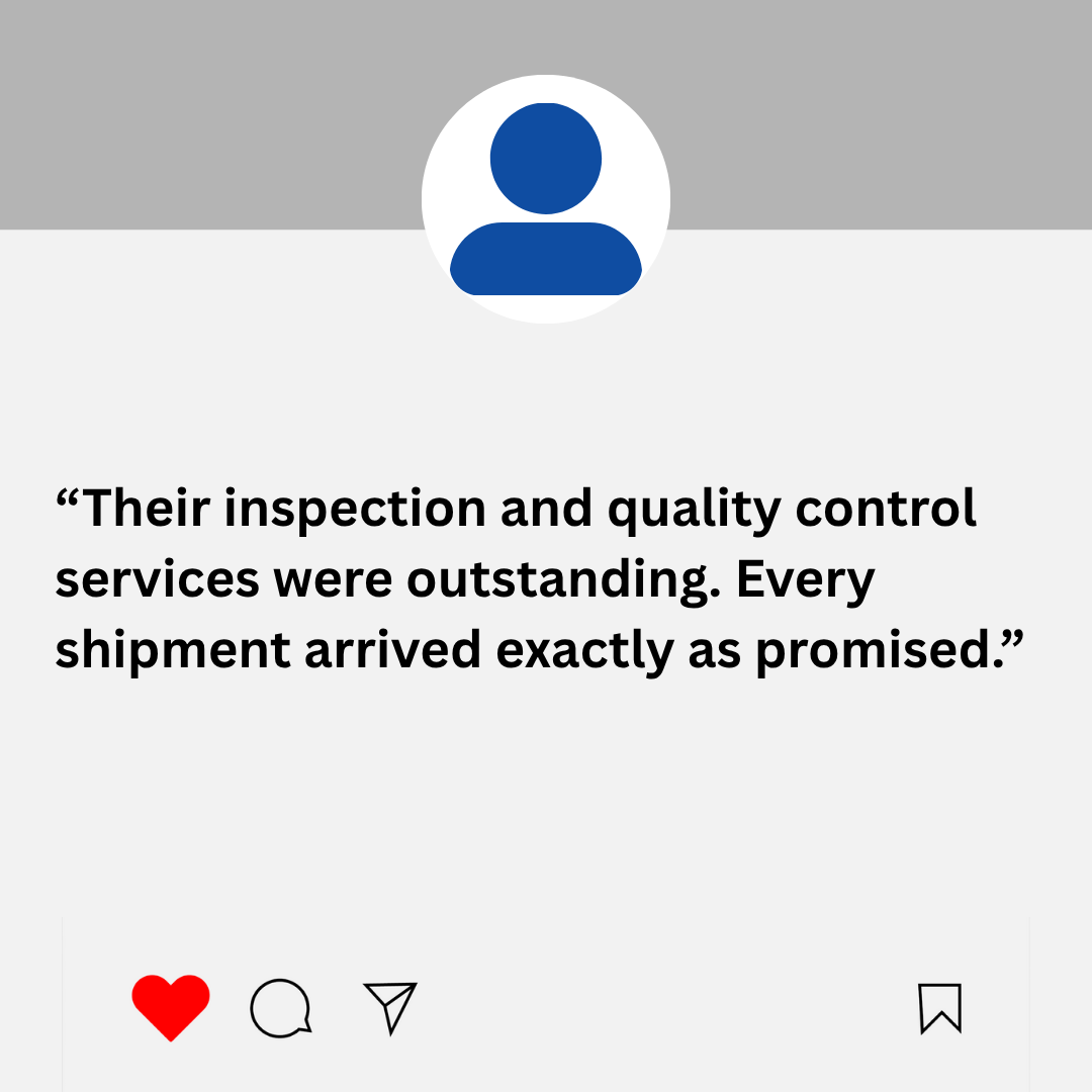 “Tusdeer Global made our sourcing process in China smooth and worry-free. Their team handled everything with professionalism and transparency.” (3)